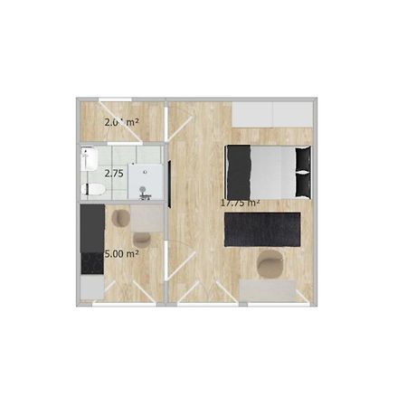 Helles Design-Appartement An Der Messe Эссен Экстерьер фото