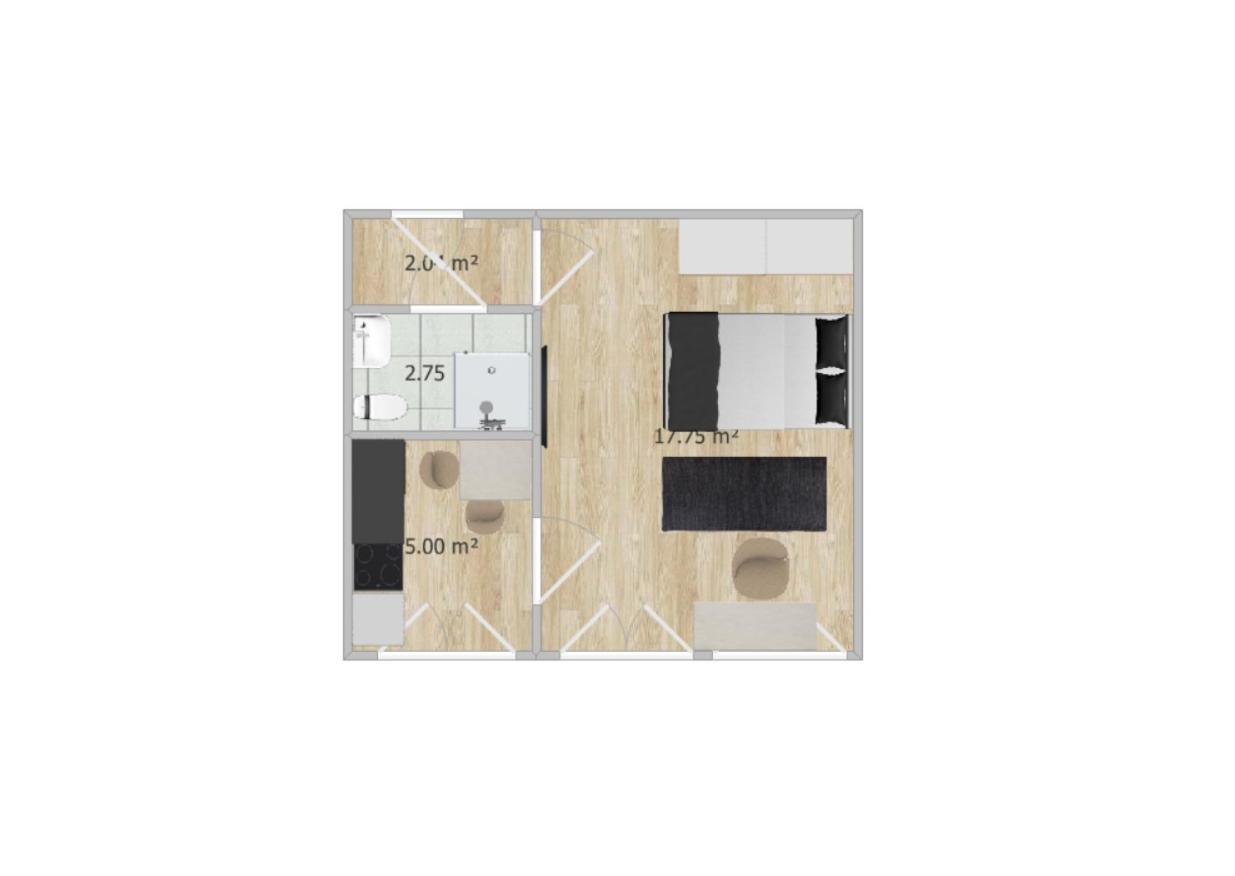 Helles Design-Appartement An Der Messe Эссен Экстерьер фото